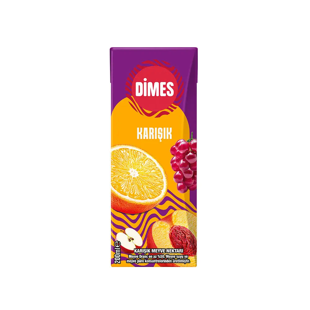 Dimes Karışık Meyve Nektarı 200 ml