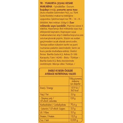Filiz Yumurtalı Kırpık Makarna 350 g