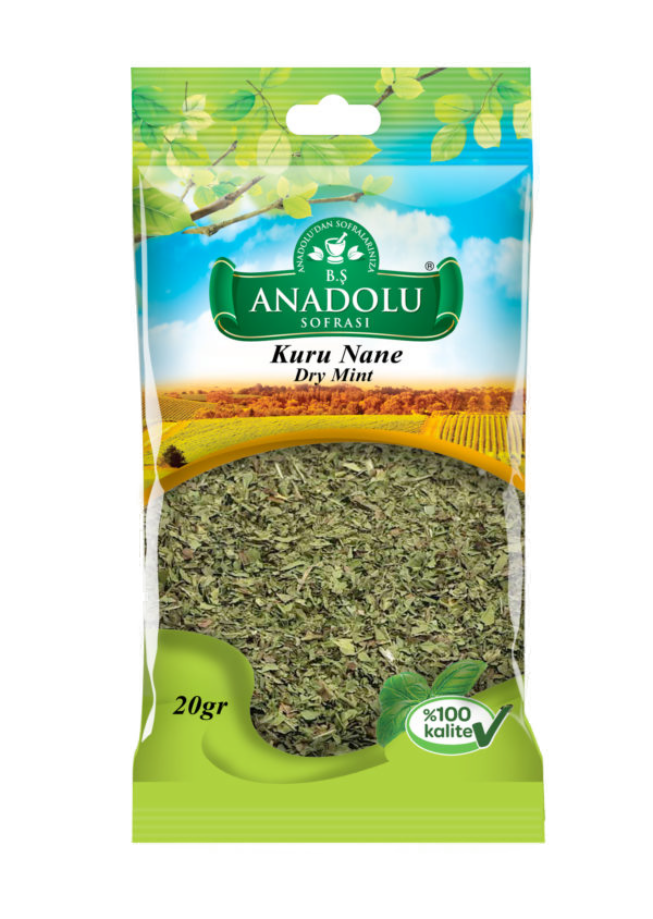Anadolu Sofrası Kuru Nane 20 G