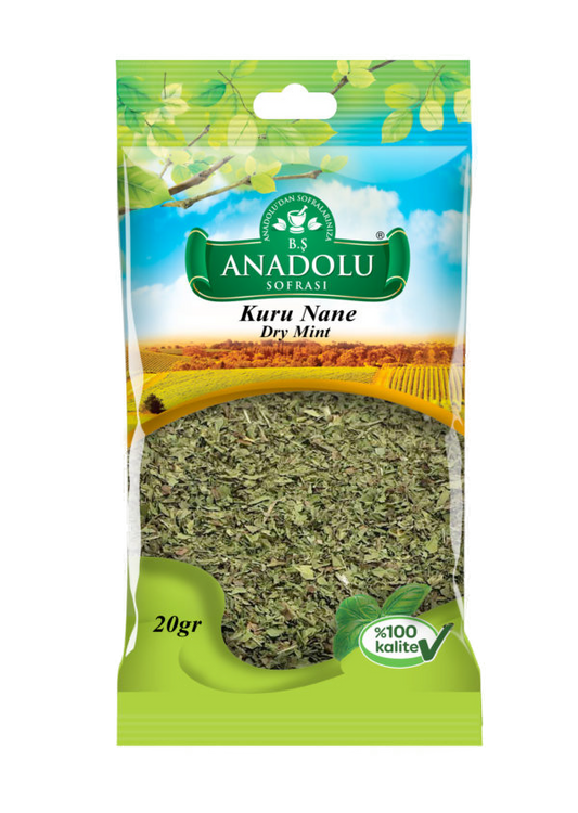 Anadolu Sofrası Kuru Nane 20 G