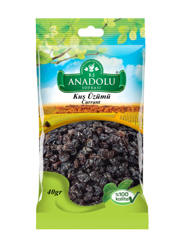 Anadolu Sofrası Kuş Üzümü 40 G