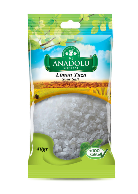 Anadolu Sofrası Limon Tuzu 40 G