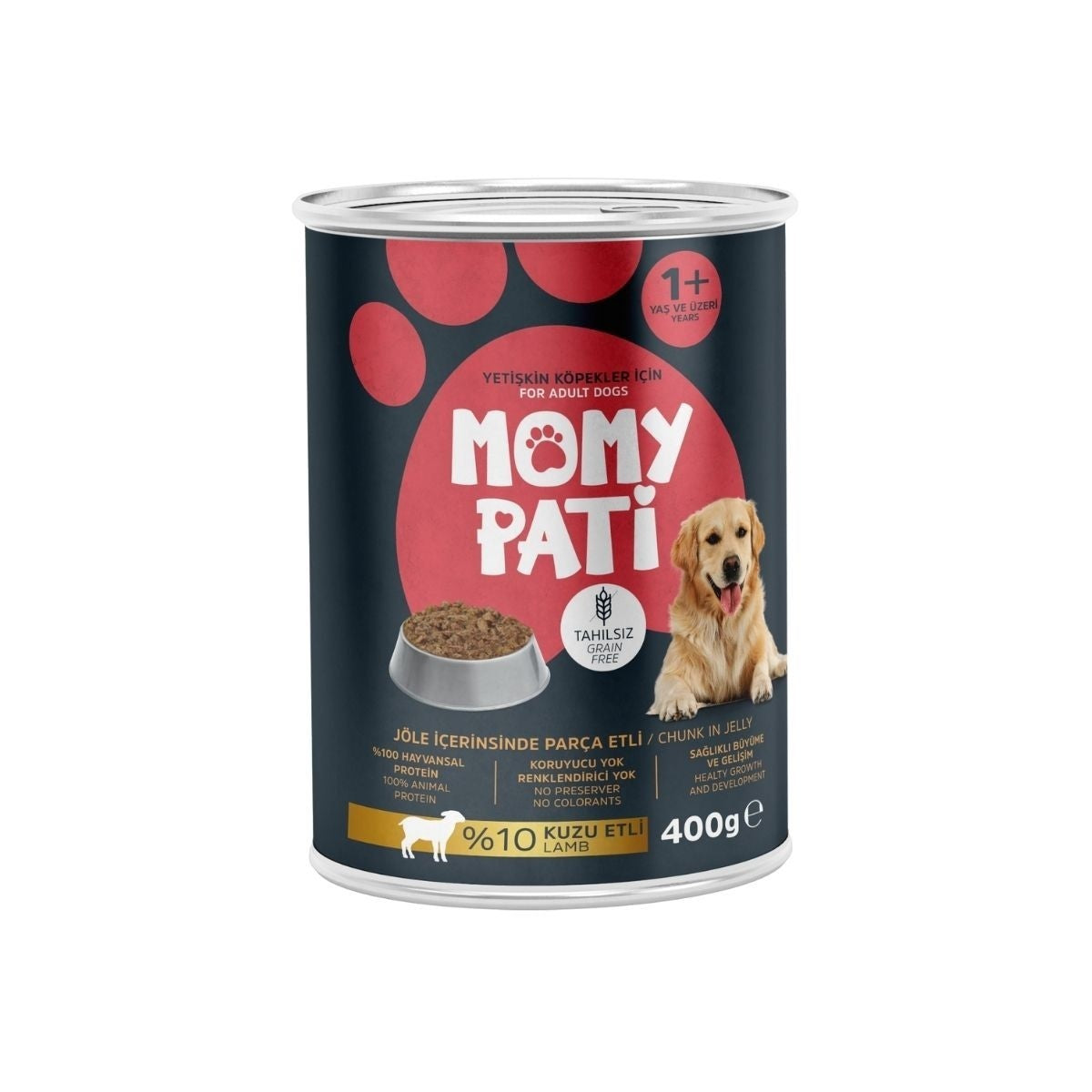Momy Pati Köpek Maması Parça Etli 400 G