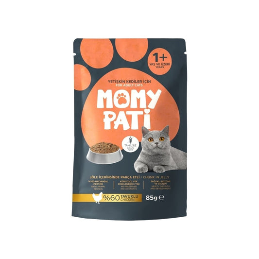 Momy Pati Kedi Maması 85 G Tavuklu
