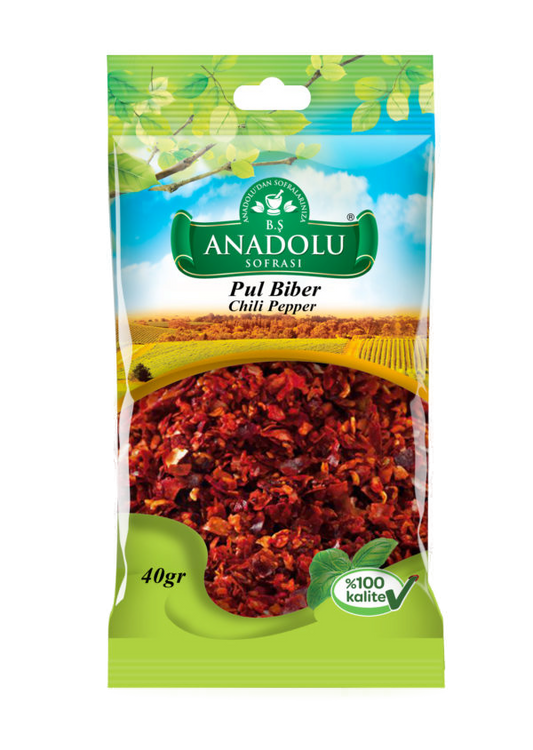 Anadolu Sofrası Pul Biber 40 G