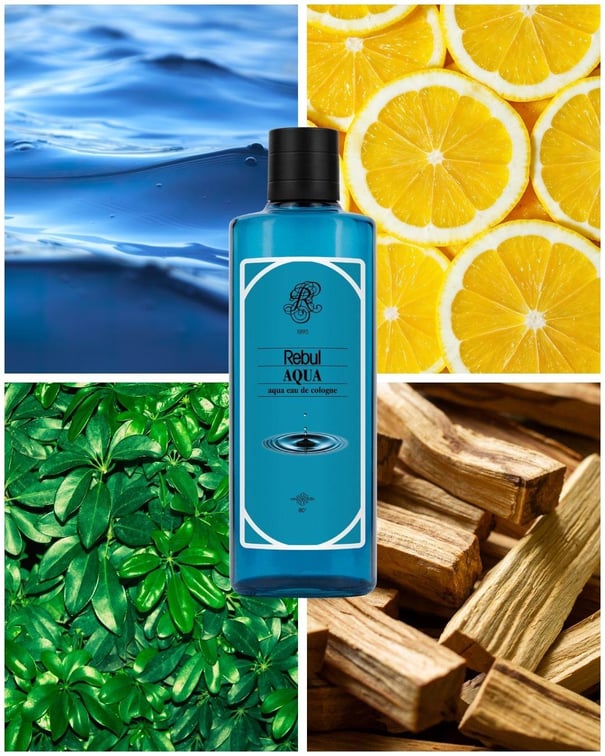 Rebul Aqua EDC Kolonya 250 ml Cam Şişe