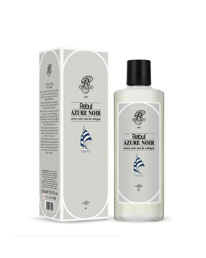 Rebul Azure Noir EDC Kolonya 250 ml Cam Şişe