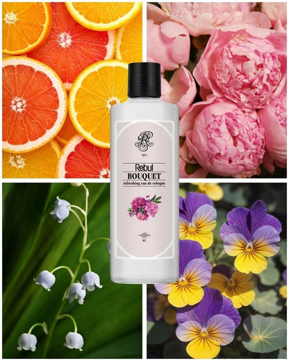 Rebul Bouquet EDC Kolonya 250 ml Cam Şişe