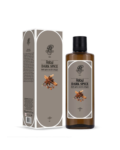 Rebul Dark Spice EDC Kolonya 250 ml Cam Şişe