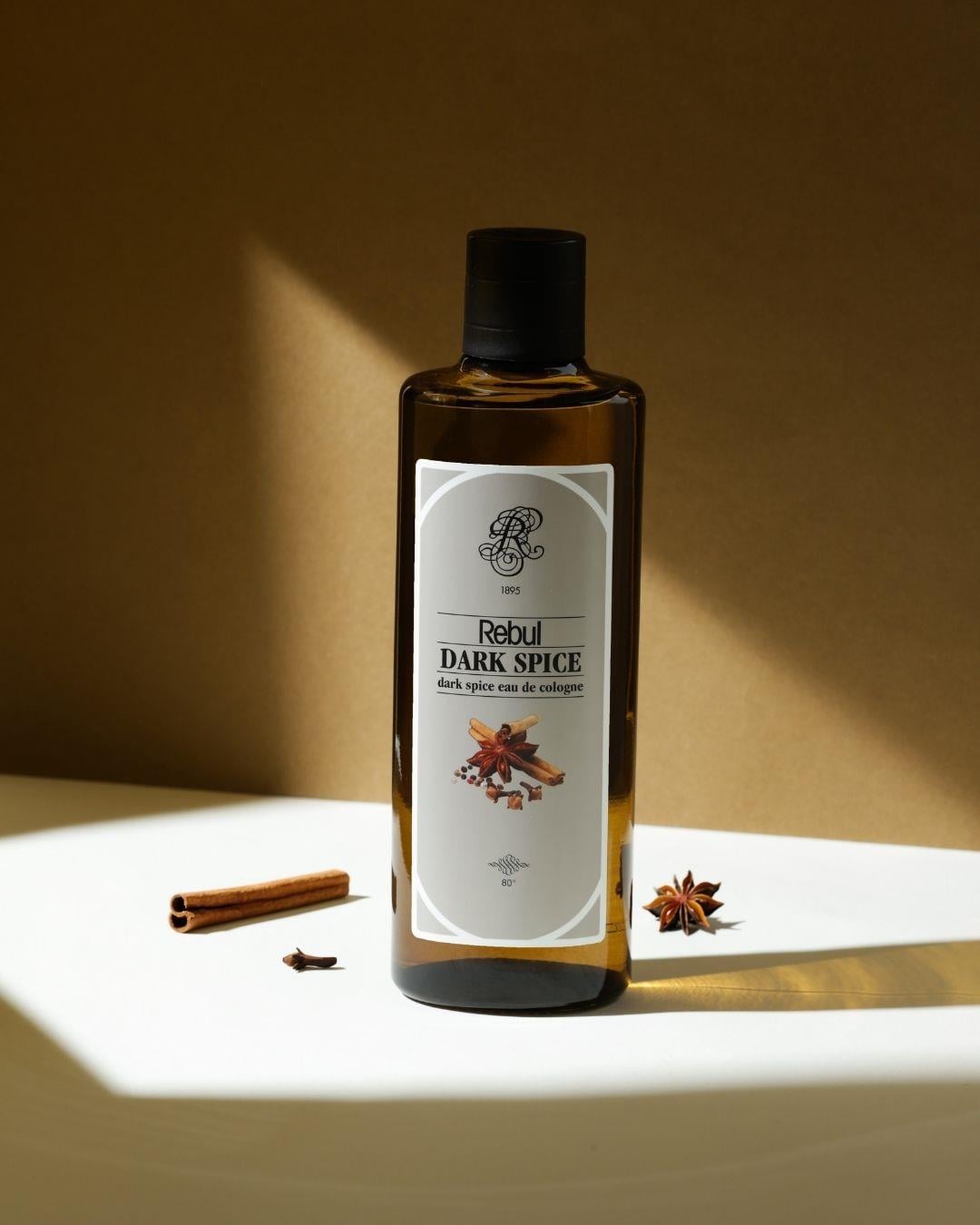 Rebul Dark Spice EDC Kolonya 250 ml Cam Şişe