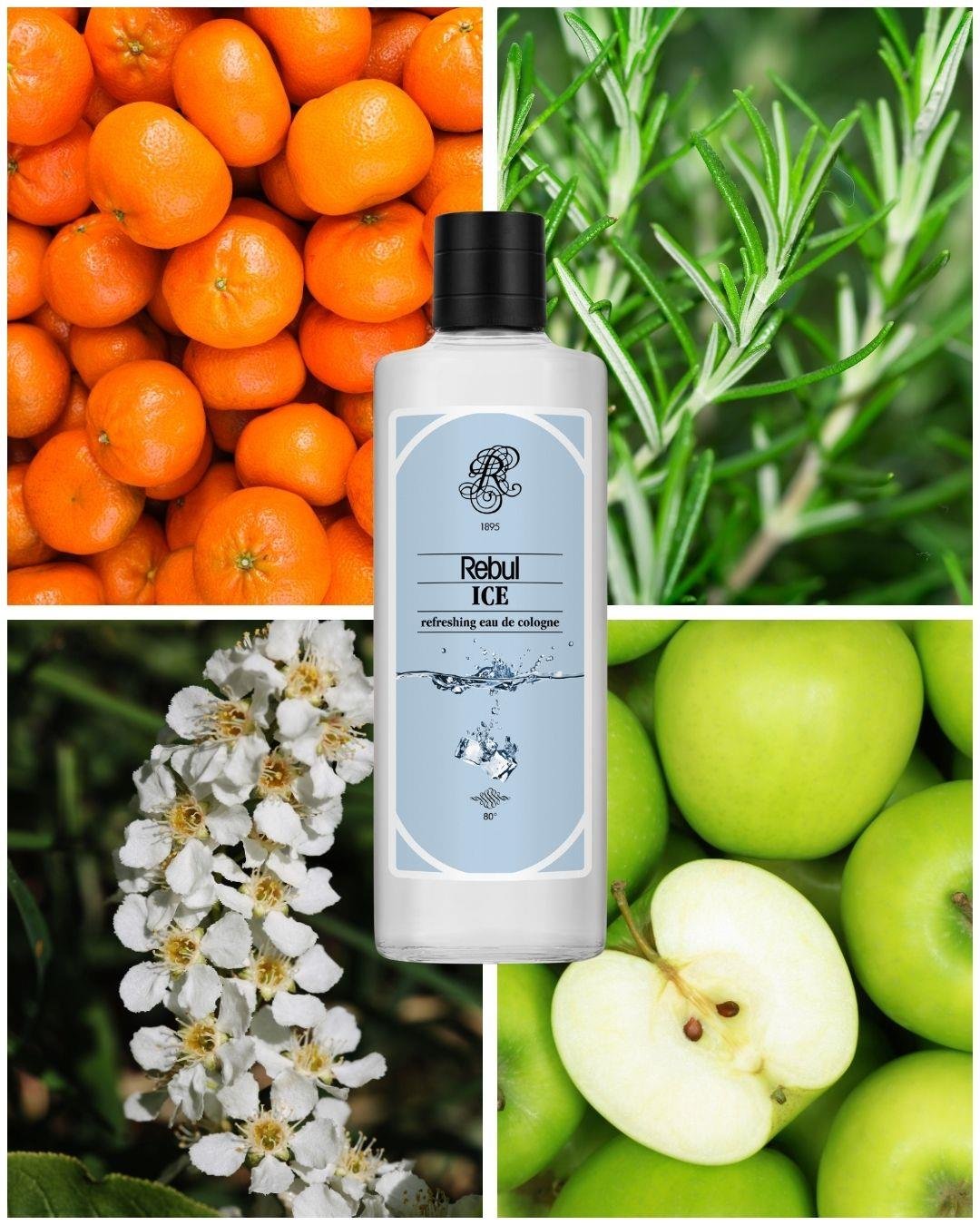 Rebul Ice EDC Kolonya 250 ml Cam Şişe
