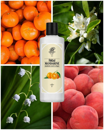 Rebul Mandarine EDC Kolonya 250 ml Cam Şişe