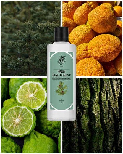 Rebul Pine Forest EDC Kolonya 250 ml Cam Şişe