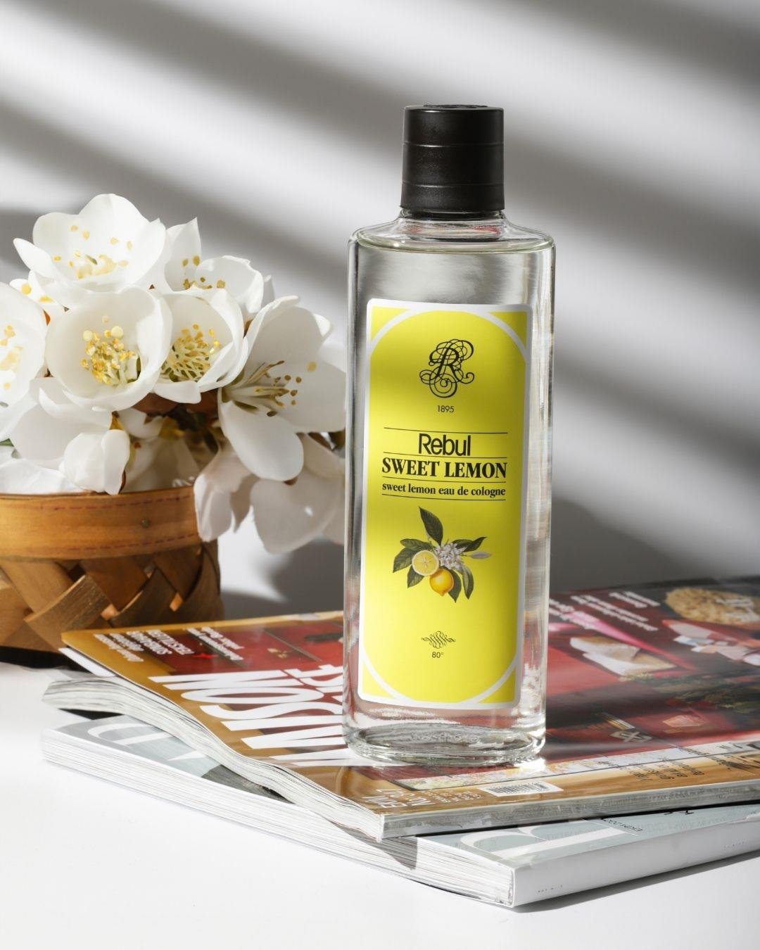 Rebul Sweet Lemon EDC Kolonya 250 ml Cam Şişe