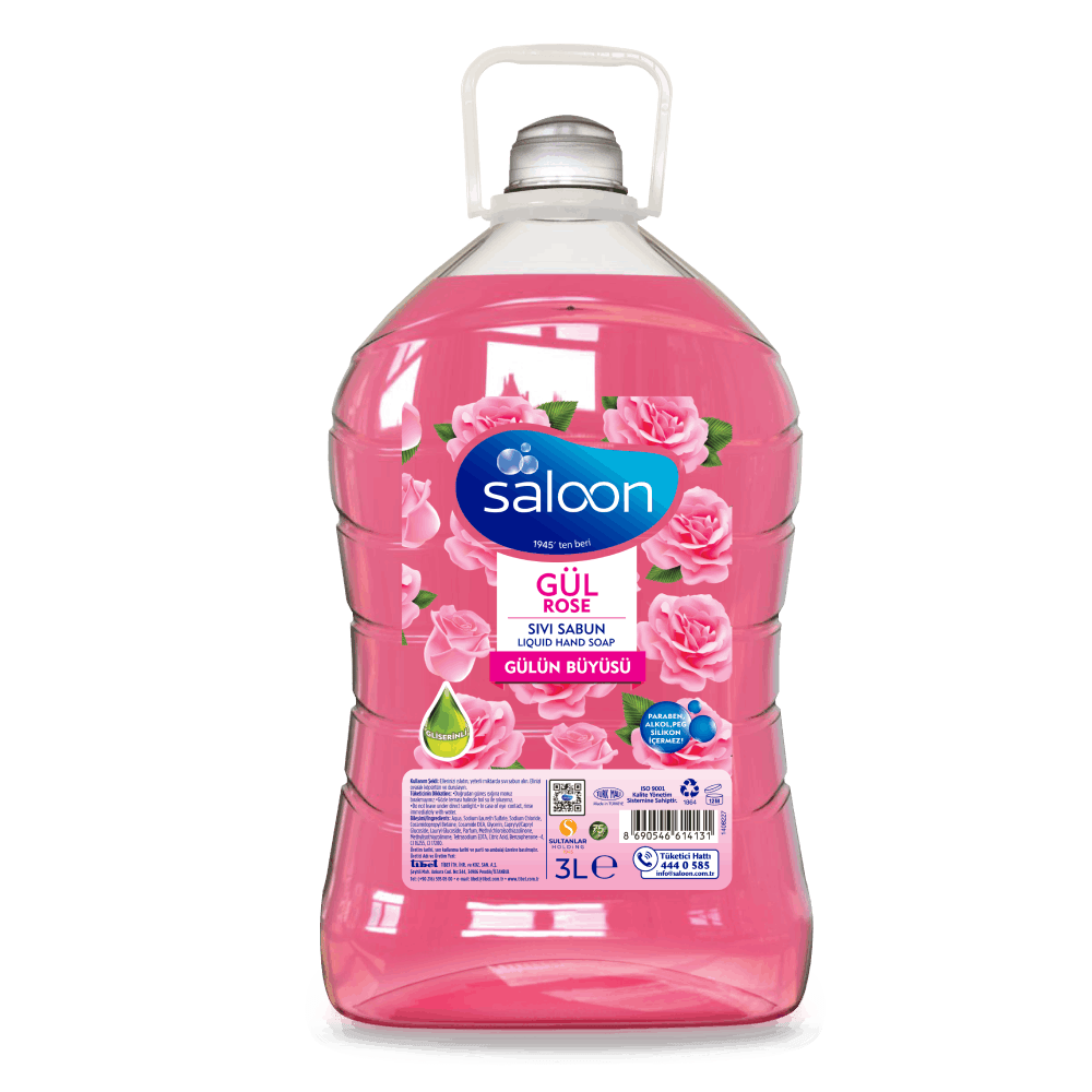 Saloon Gülün Büyüsü Sıvı Sabun 3 L