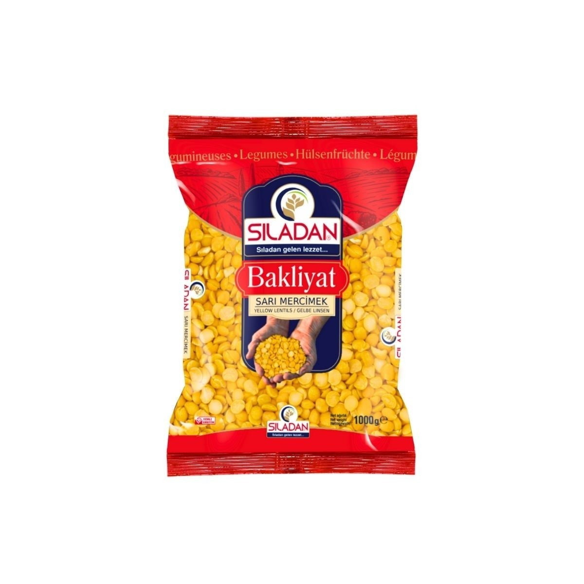 Sıladan Sarı Mercimek 1 KG