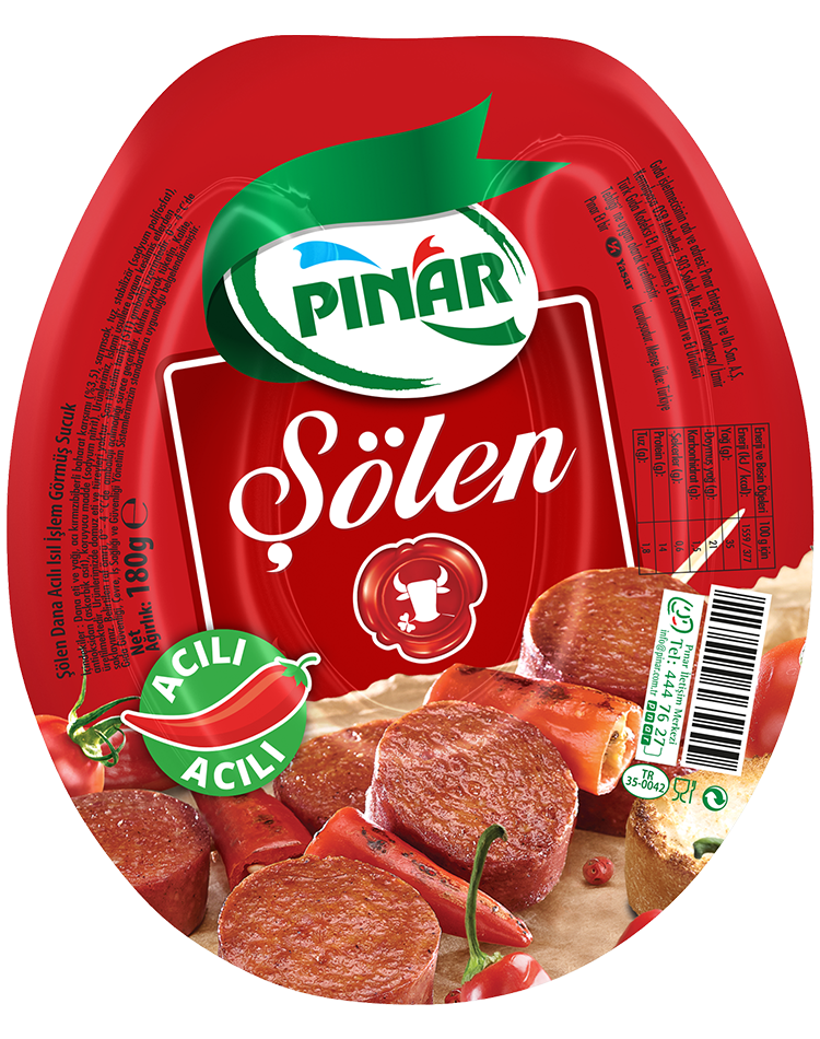 Pınar Şölen Dana Sucuk 180 G