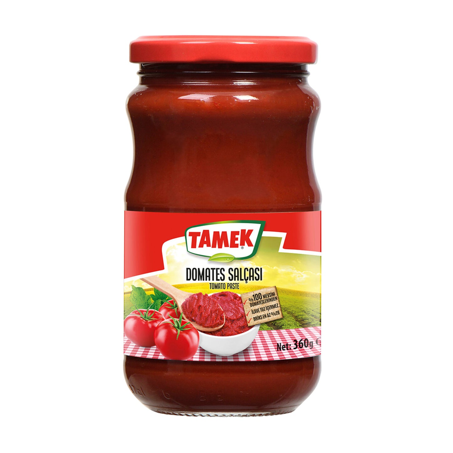 Tamek Domates Salçası 360 G