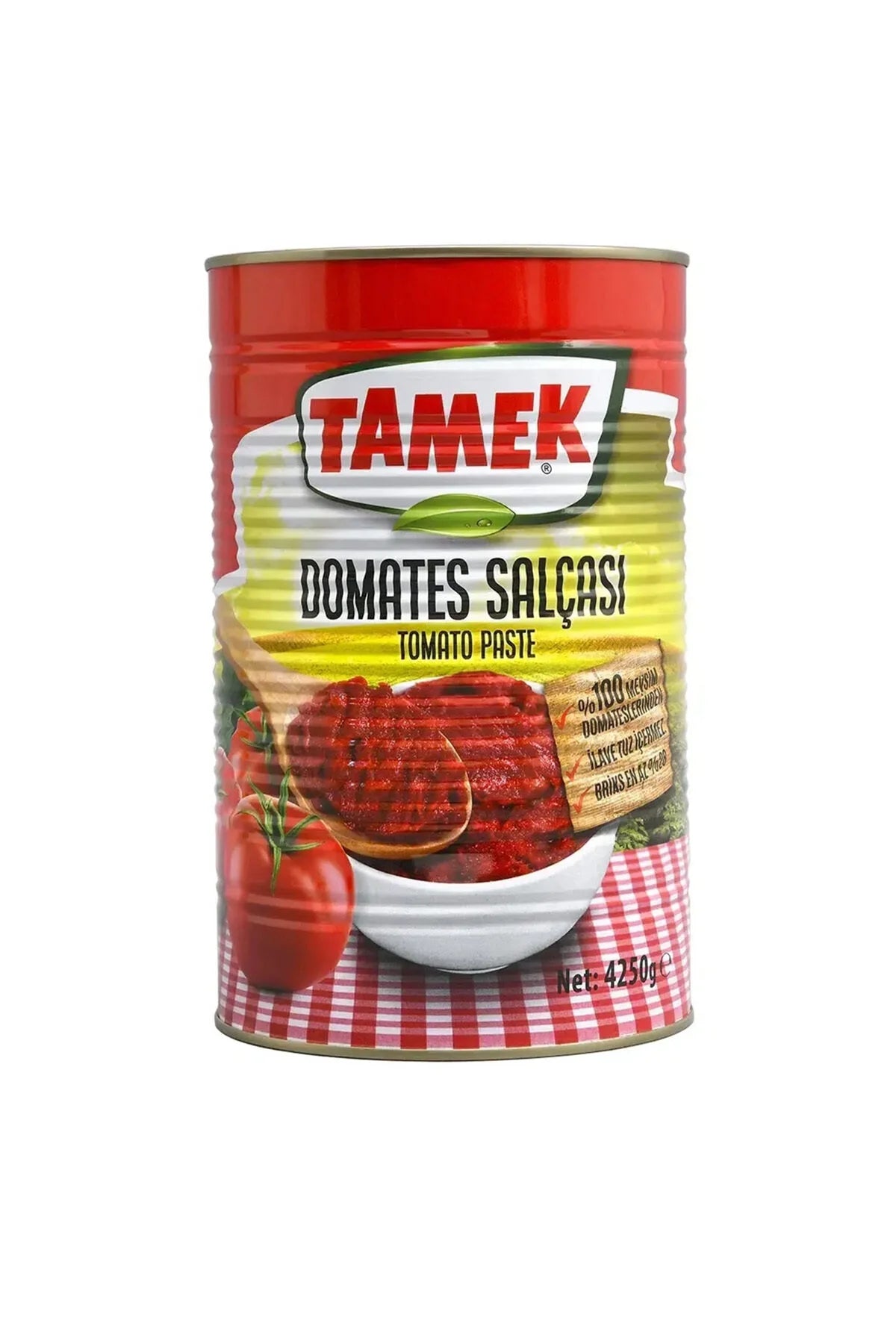 Tamek Domates Salçası 4250 G