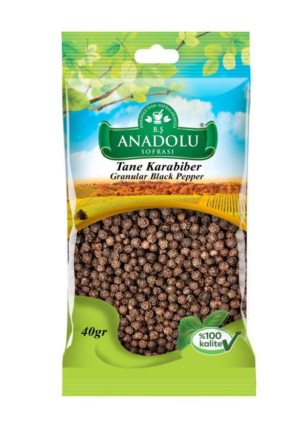 Anadolu Sofrası Tane Karabiber 40 G