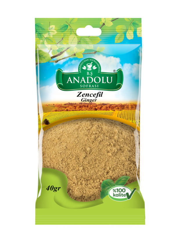 Anadolu Sofrası Zencefil 40 G