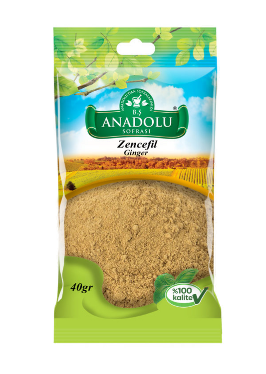Anadolu Sofrası Zencefil 40 G